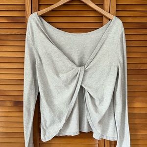 Aerie Open Back Sweat Shirt